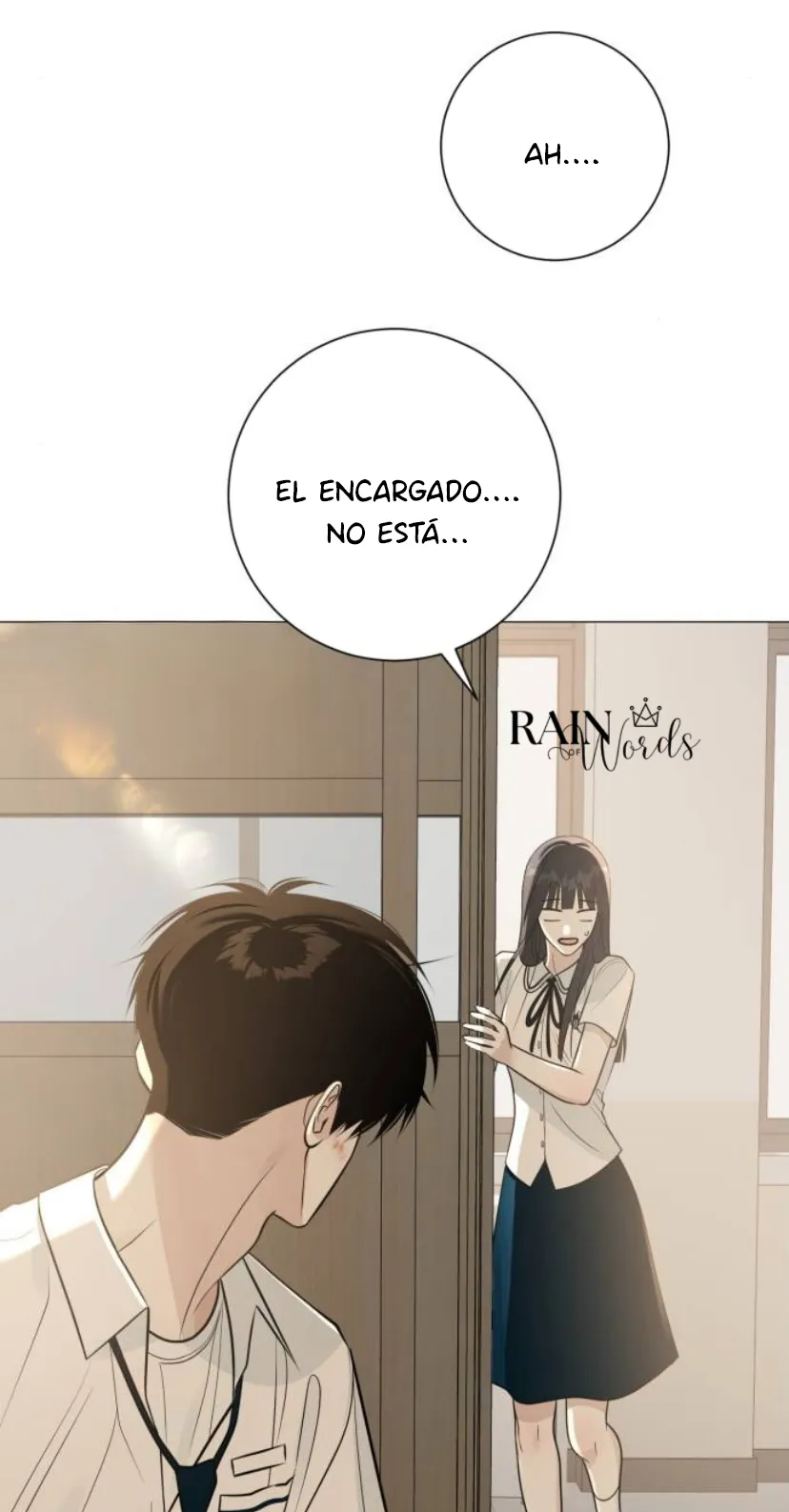 El hashtag es: El primer amor. capítulo 5, página 31