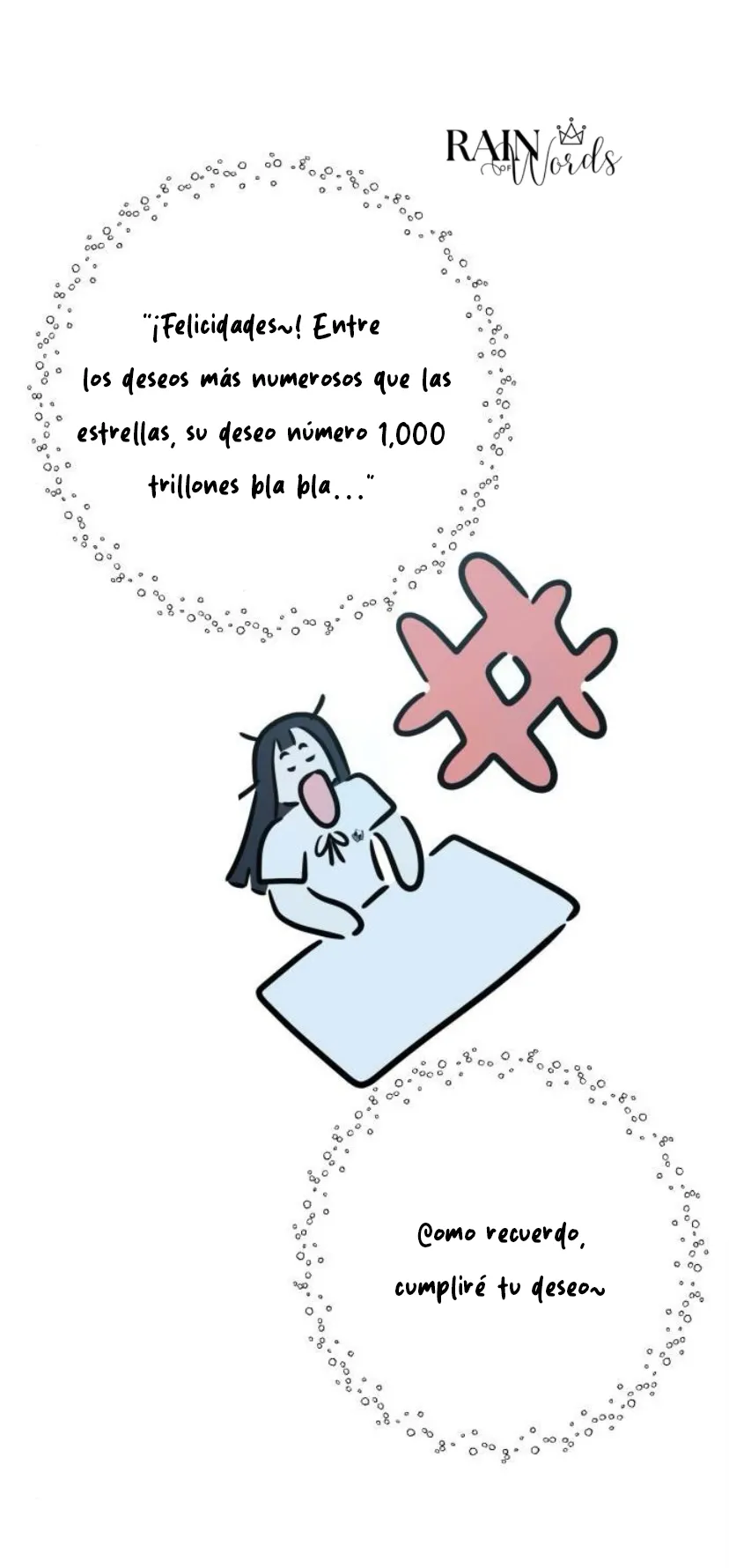 El hashtag es: El primer amor. capítulo 5, página 5