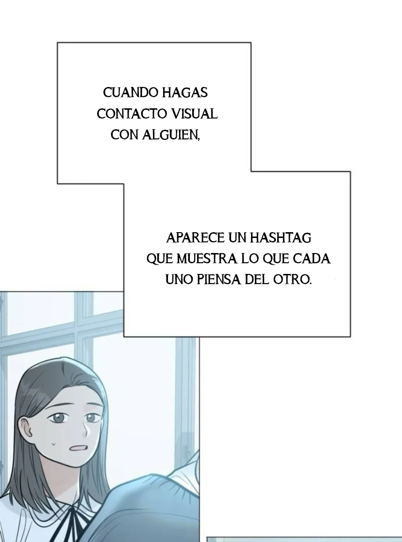 El hashtag es: El primer amor. capítulo 5, página 7
