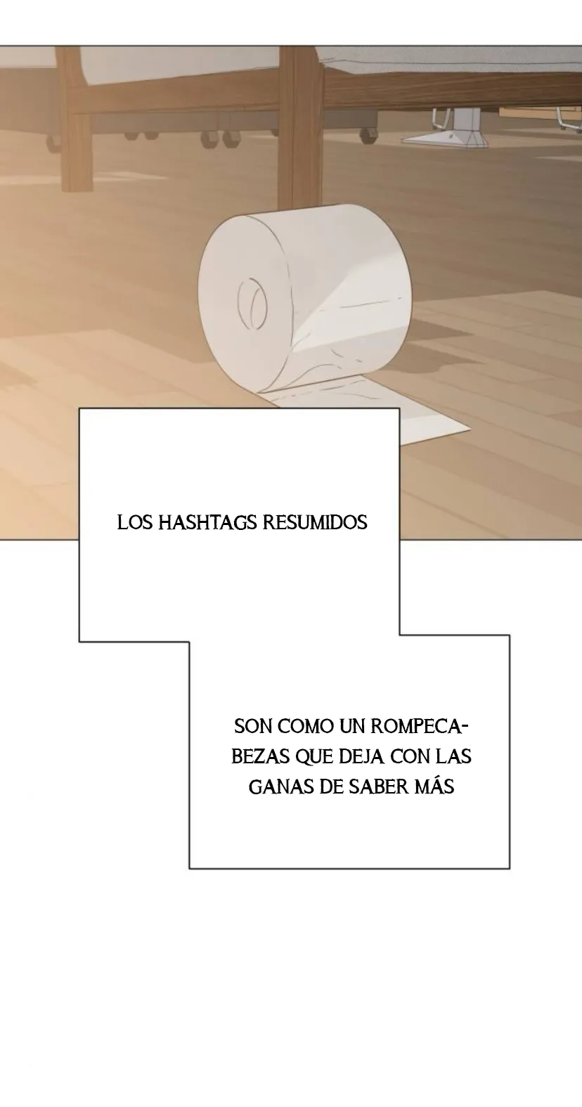 El hashtag es: El primer amor. capítulo 6, página 128