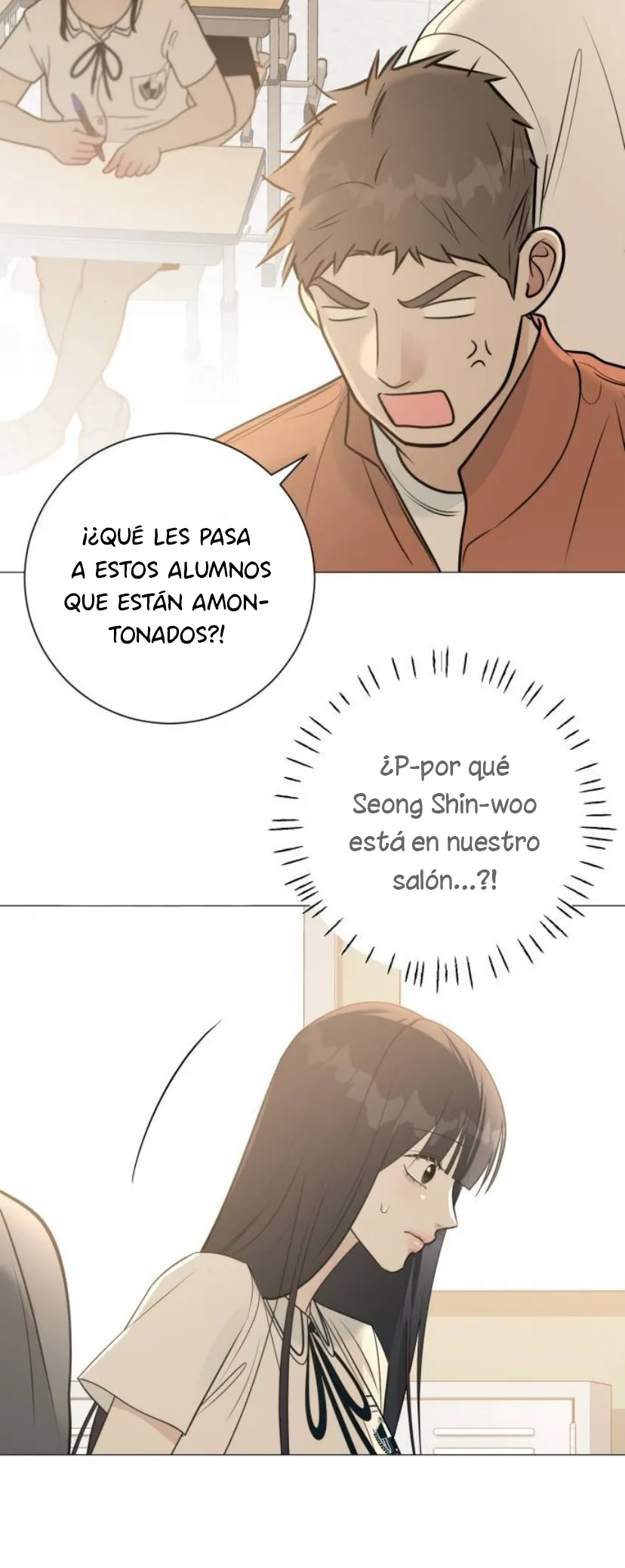 El hashtag es: El primer amor. capítulo 6, página 25