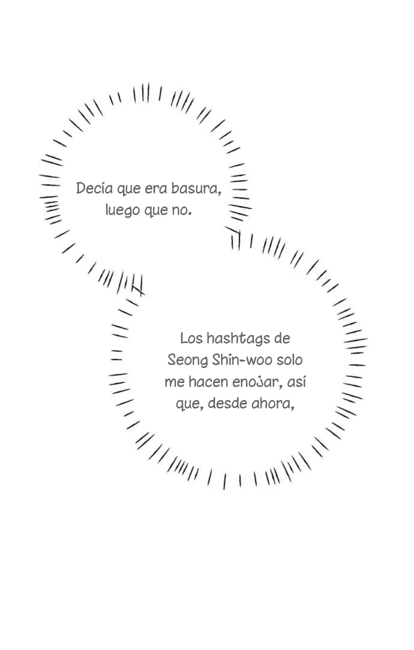 El hashtag es: El primer amor. capítulo 6, página 69