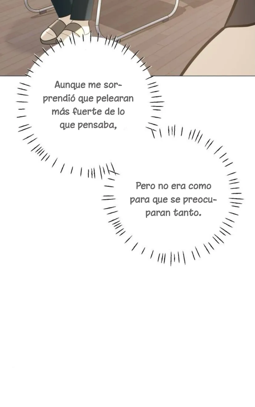 El hashtag es: El primer amor. capítulo 8, página 104
