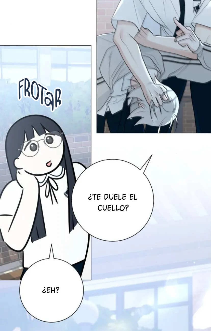 El hashtag es: El primer amor. capítulo 8, página 38