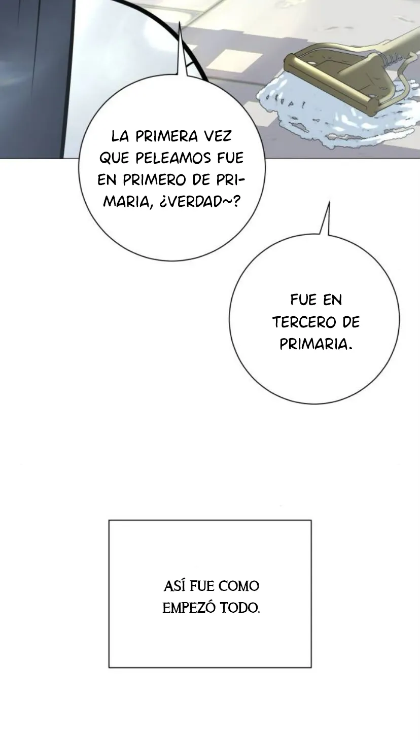El hashtag es: El primer amor. capítulo 8, página 40