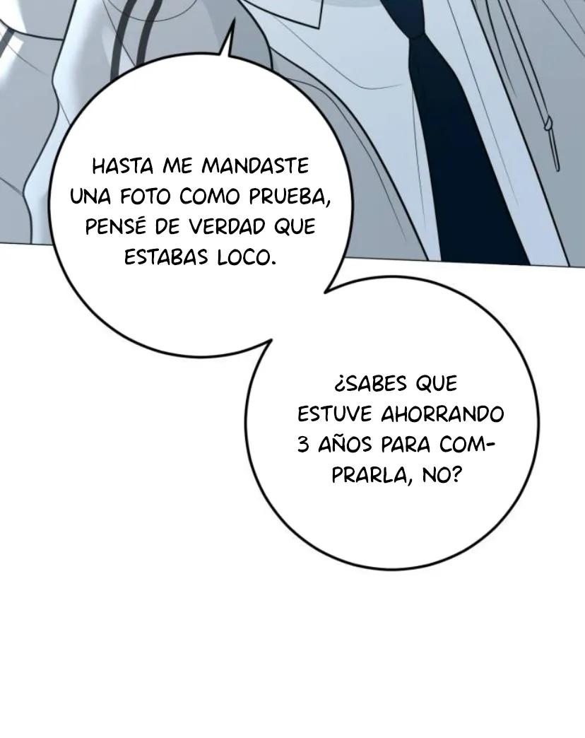 El hashtag es: El primer amor. capítulo 8, página 58