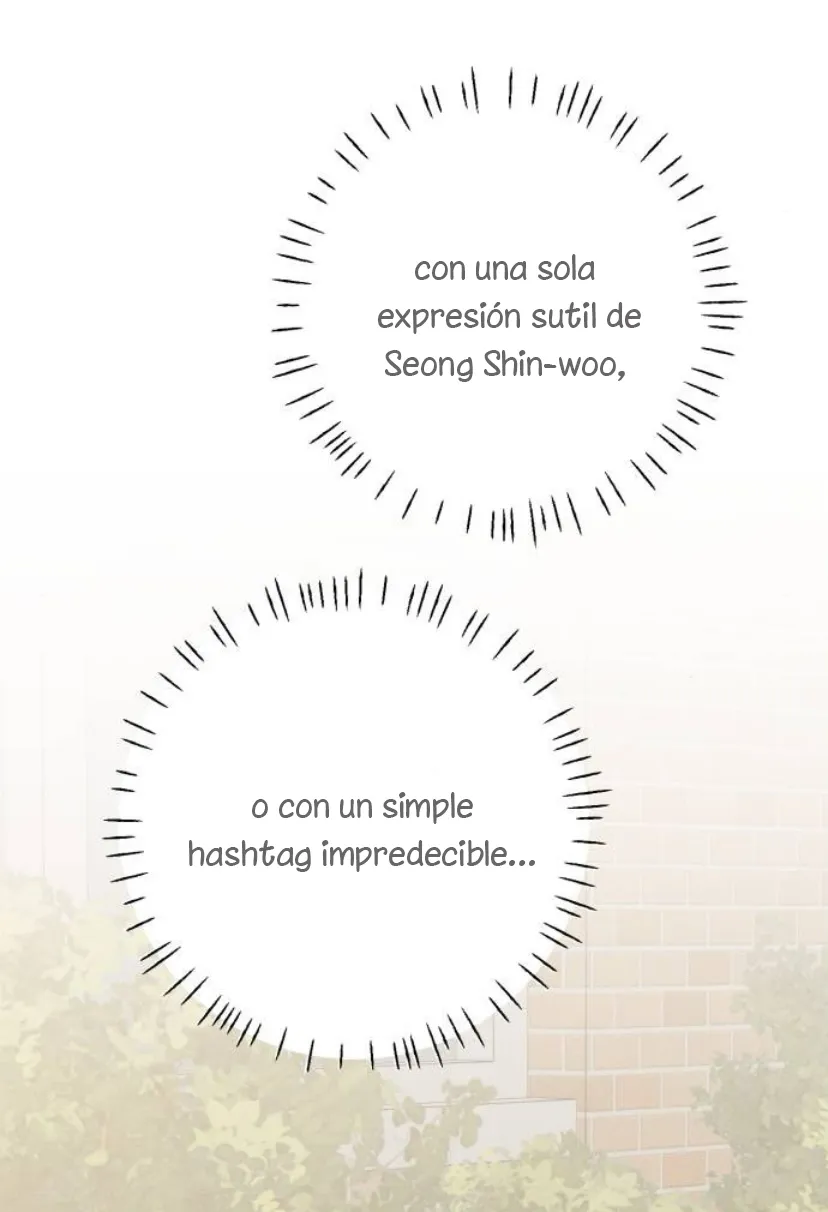 El hashtag es: El primer amor. capítulo 9, página 64