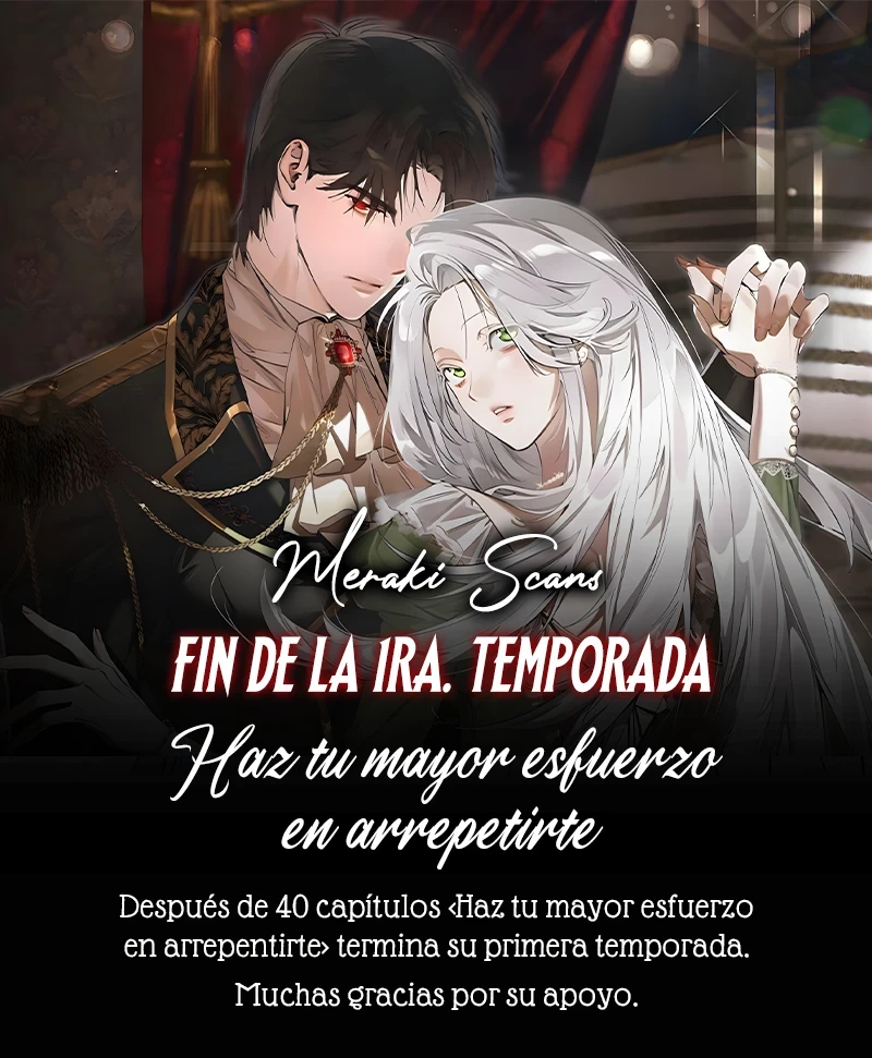 Haz tu mejor esfuerzo para arrepentirte capítulo 40.1, página 1