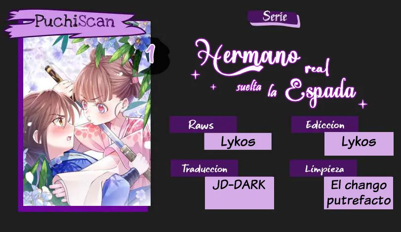 Hermano real, suelta la espada capítulo 1, página 6