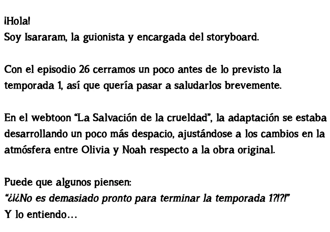 La crueldad de la salvación capítulo 26.1, página 2