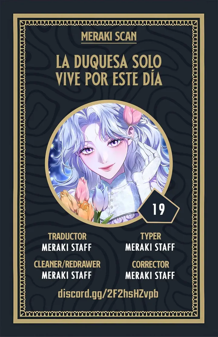 La duquesa vive únicamente para hoy capítulo 19, página 1