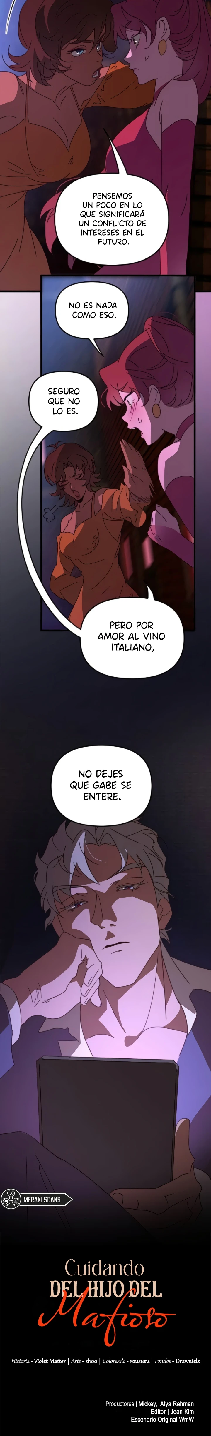 La niñera del mafioso capítulo 75, página 8