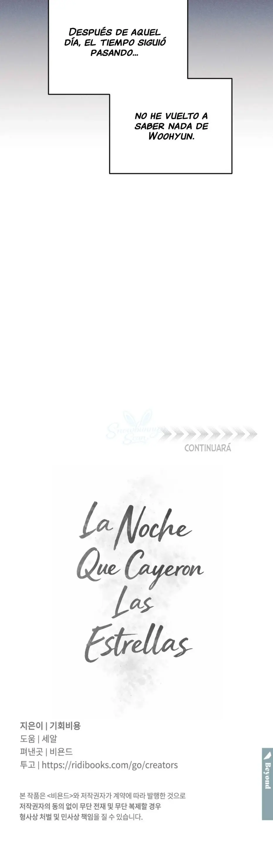 La Noche Que Cayeron Las Estrellas capítulo 10, página 15