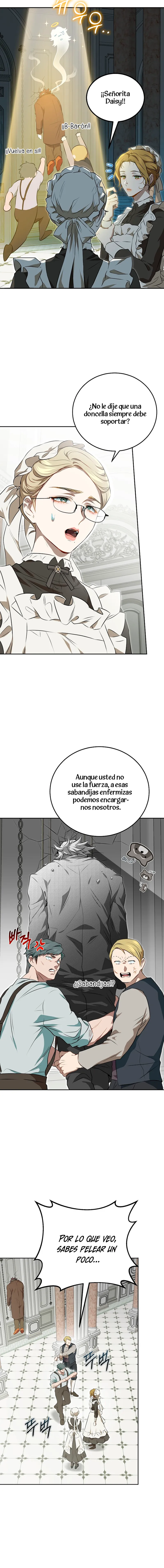 La Pacífica Vida De Una Doncella Que Oculta Su Poder capítulo 1, página 9