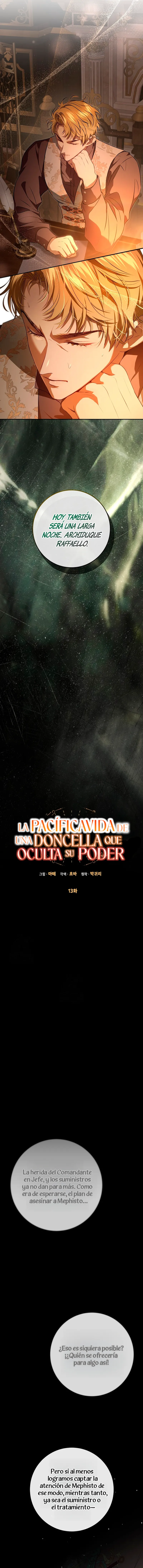 La Pacífica Vida De Una Doncella Que Oculta Su Poder capítulo 13, página 2