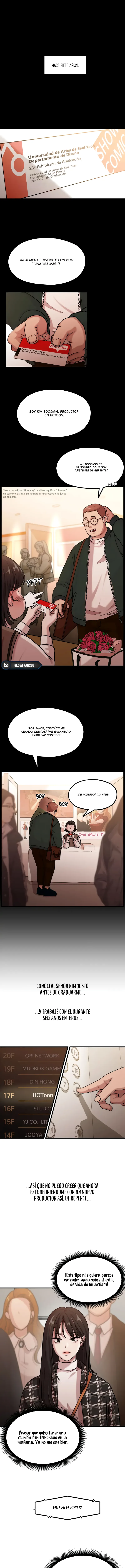 La sagrada vida de un artista de webcómics capítulo 2, página 2