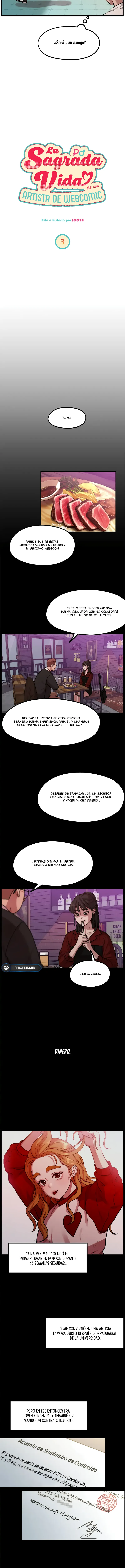 La sagrada vida de un artista de webcómics capítulo 3, página 3