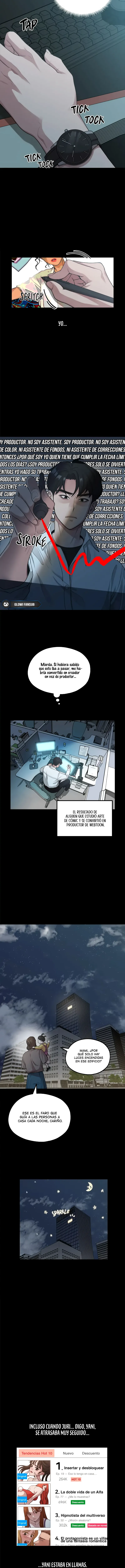 La sagrada vida de un artista de webcómics capítulo 9, página 12