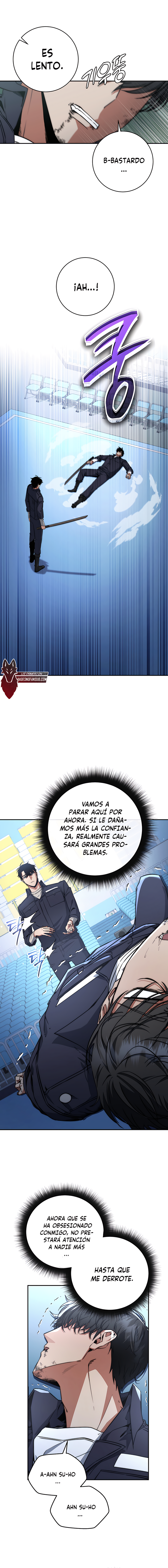 la venganza del funcionario cazador capítulo 11, página 8