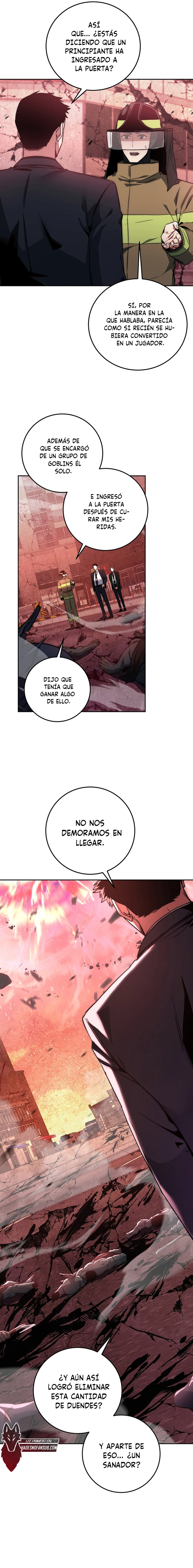 la venganza del funcionario cazador capítulo 3, página 9