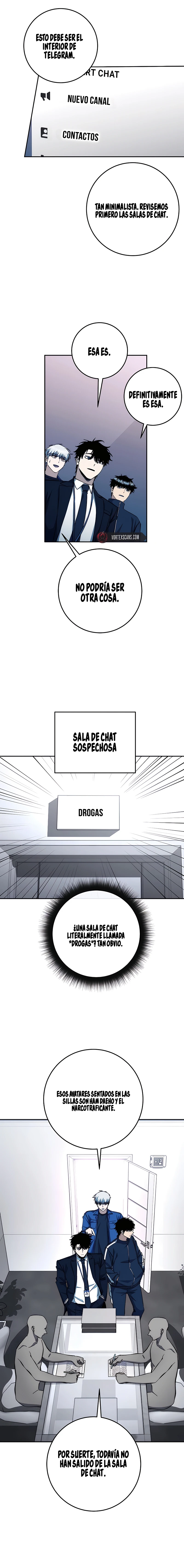 la venganza del funcionario cazador capítulo 65, página 9