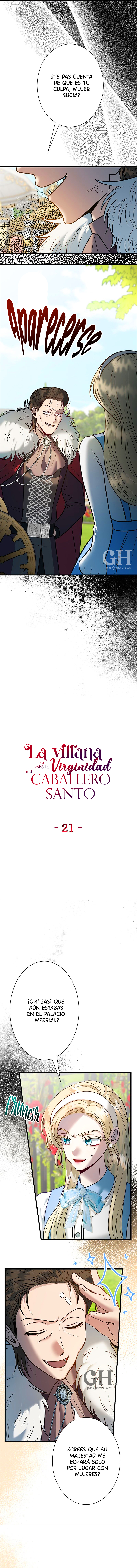 La Villana Se Robó la Virginidad del Caballero Santo capítulo 21, página 12