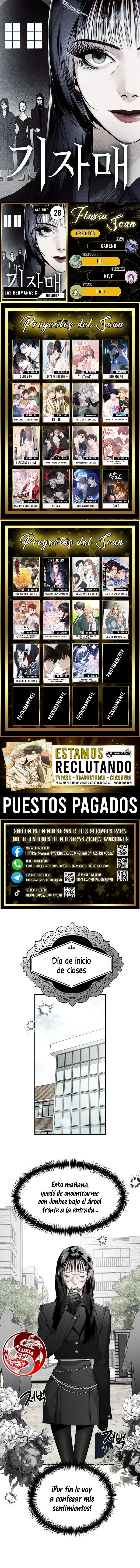 Las hermanas ki capítulo 28, página 1