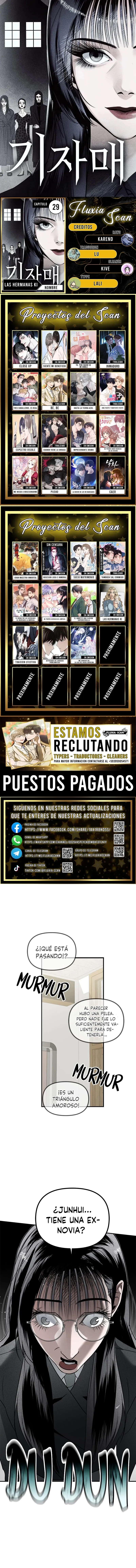 Las hermanas ki capítulo 29, página 1