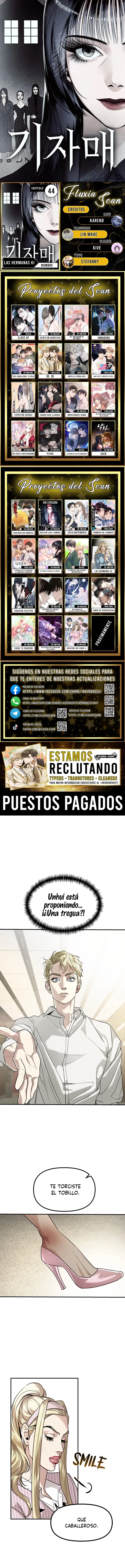 Las hermanas ki capítulo 44, página 1