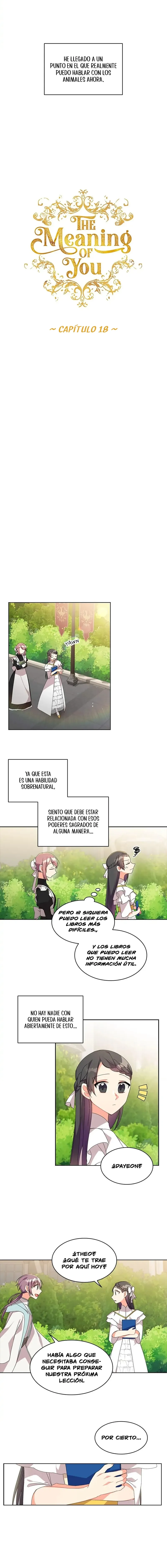 Lo que Significo para ti capítulo 18, página 3