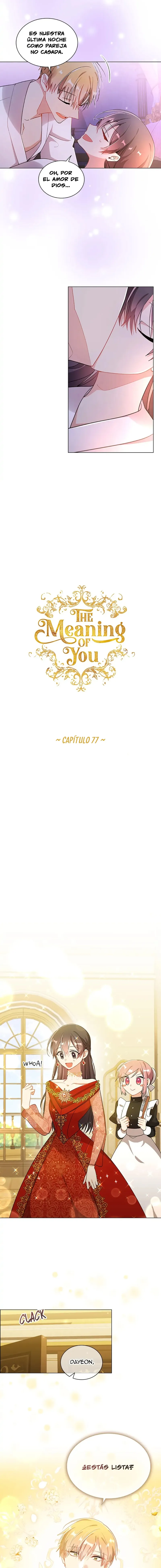 Lo que Significo para ti capítulo 77, página 3