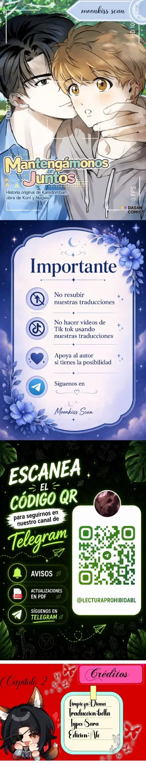 Mantengamonos Juntos capítulo 2, página 1