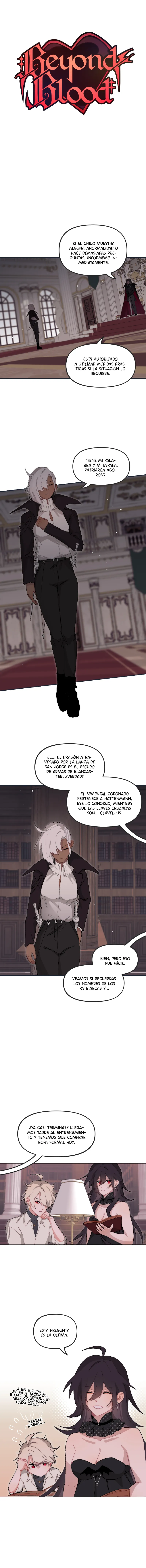 Mas allá de la Sangre capítulo 11, página 2