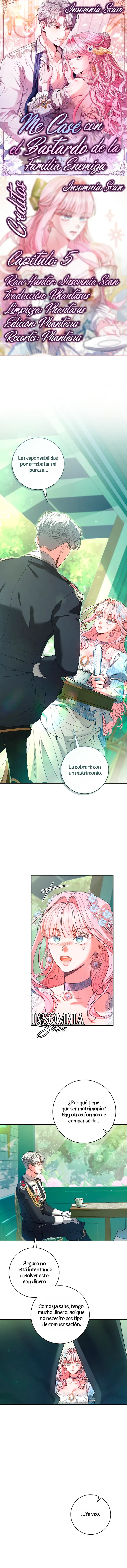 Me Casé Con El Bastardo De La Familia Enemiga capítulo 5, página 1