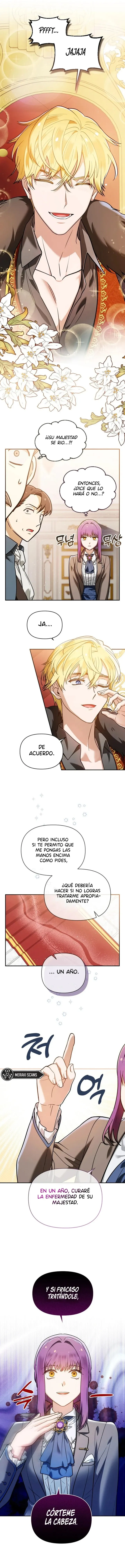 Me convertí en la doctora del emperador moribundo capítulo 2, página 5