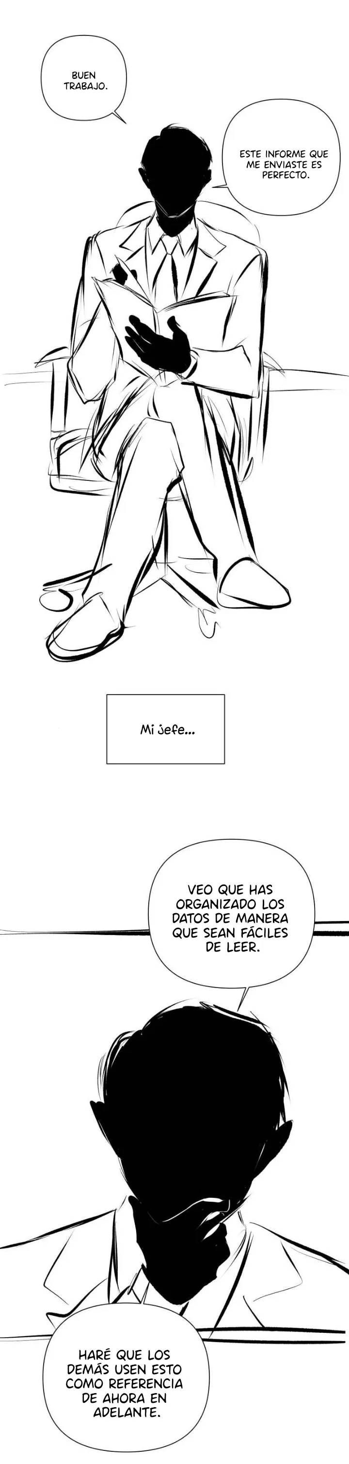 Mi jefe sin cara capítulo 1, página 2