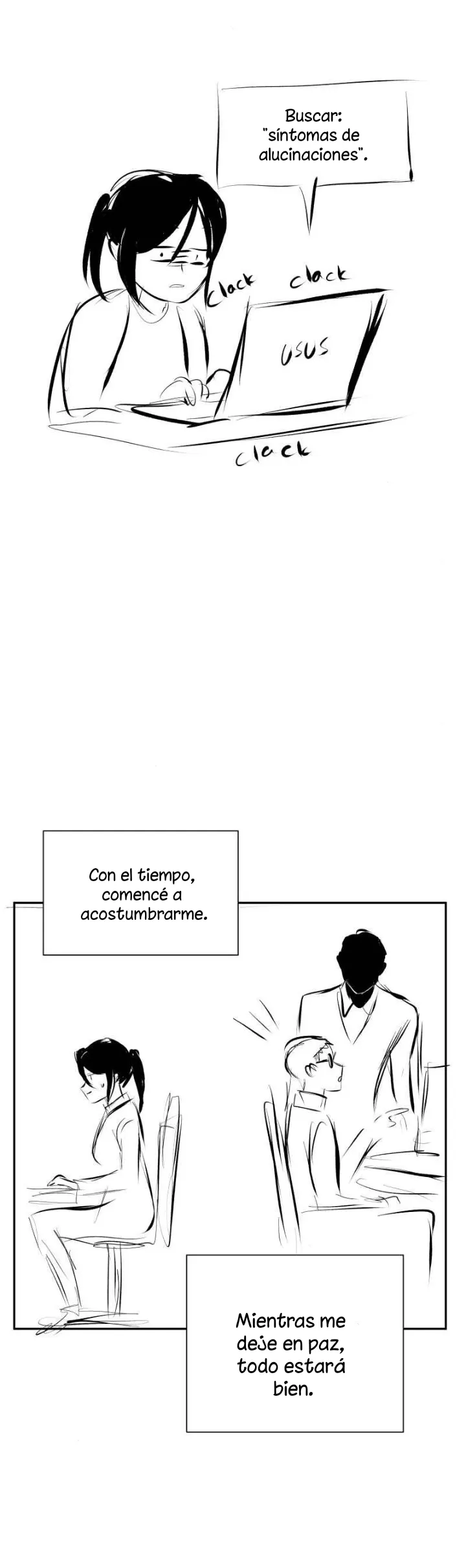 Mi jefe sin cara capítulo 1, página 9