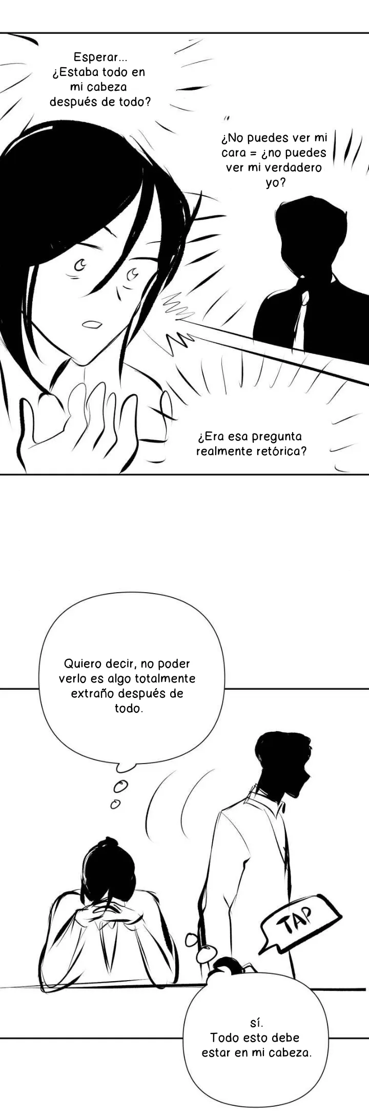 Mi jefe sin cara capítulo 3, página 4