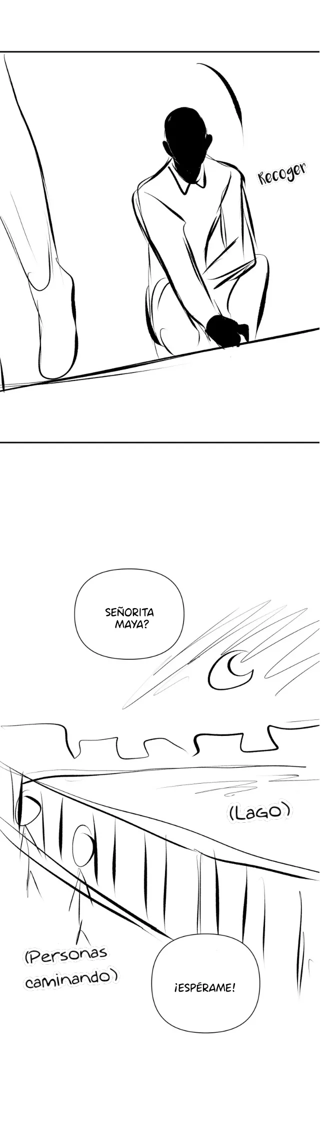 Mi jefe sin cara capítulo 5, página 14