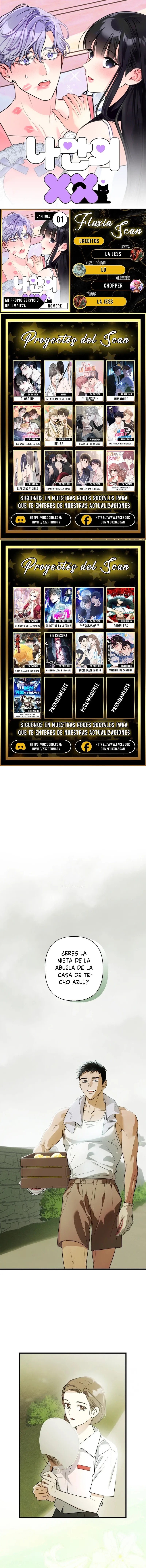 Mi propio servicio de limpieza capítulo 1, página 1