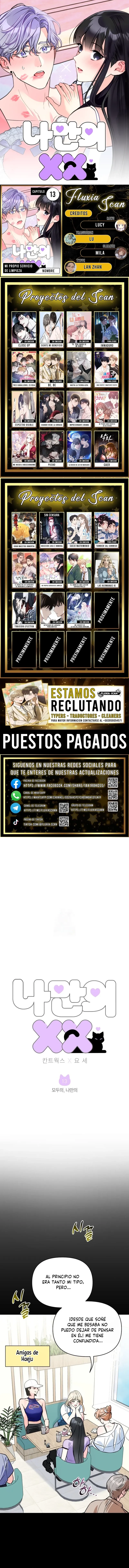 Mi propio servicio de limpieza capítulo 13, página 1