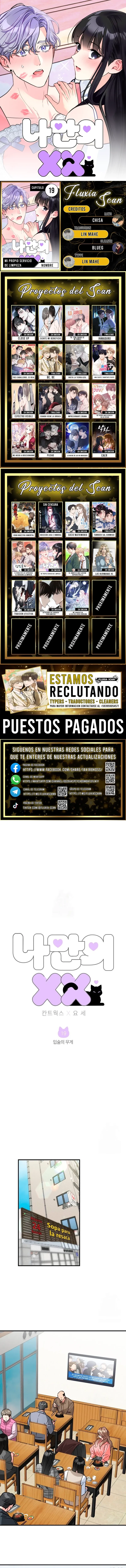 Mi propio servicio de limpieza capítulo 19, página 1