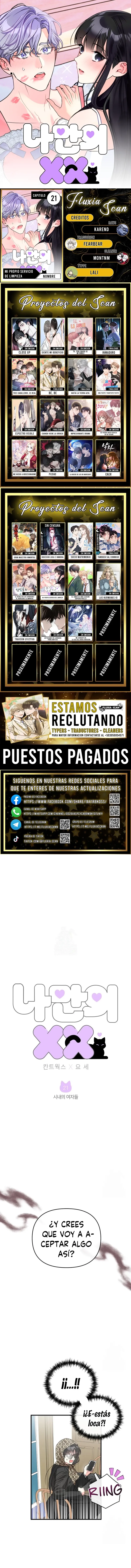 Mi propio servicio de limpieza capítulo 21, página 1