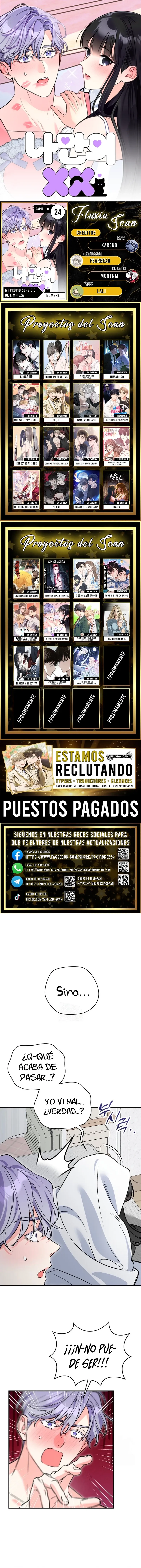 Mi propio servicio de limpieza capítulo 24, página 1