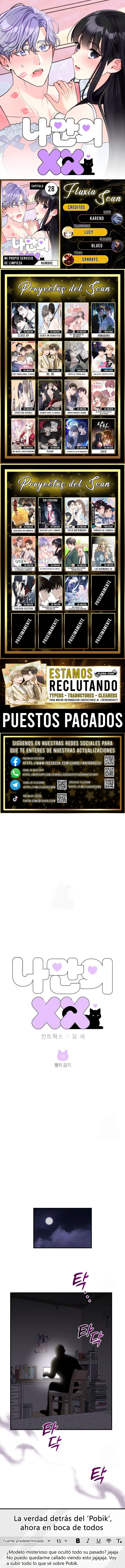 Mi propio servicio de limpieza capítulo 28, página 1