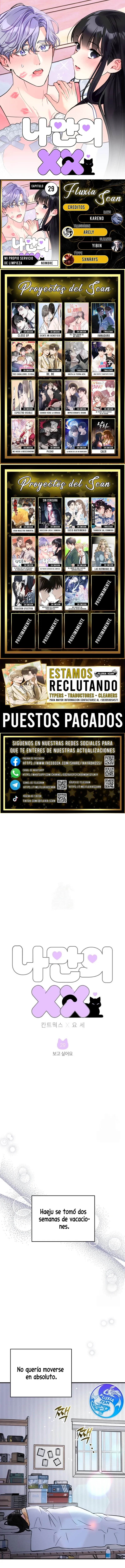 Mi propio servicio de limpieza capítulo 29, página 1