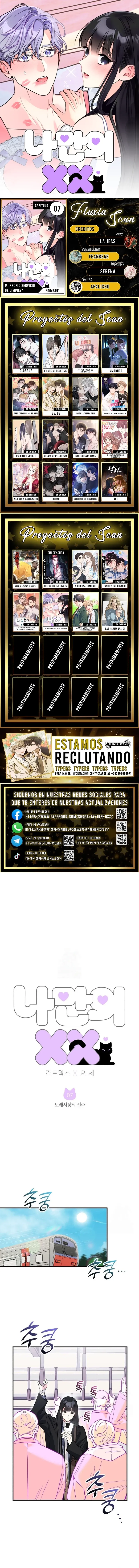 Mi propio servicio de limpieza capítulo 7, página 1