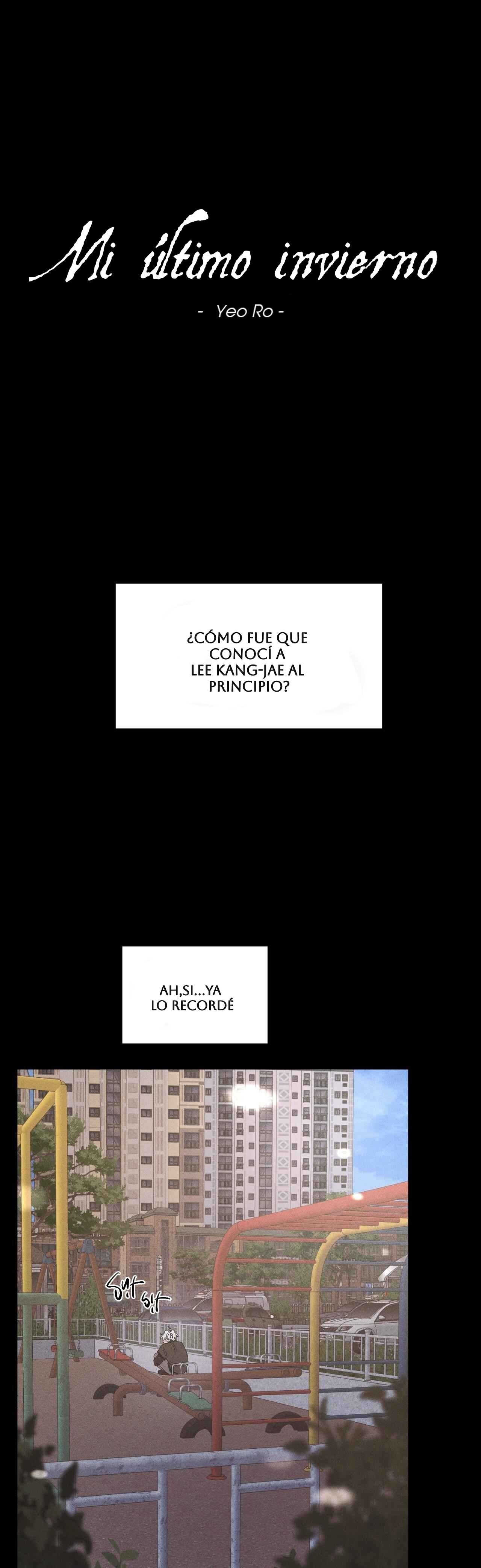 Mi último invierno capítulo 13, página 1