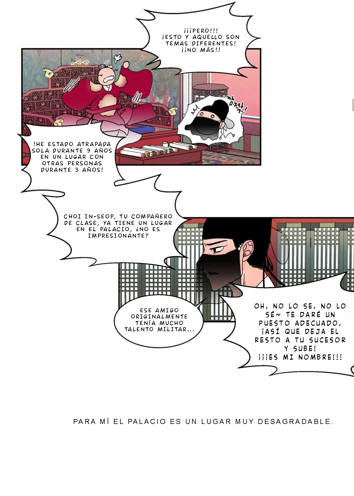 Mujeres Celosas de la era Joseon capítulo 1, página 9