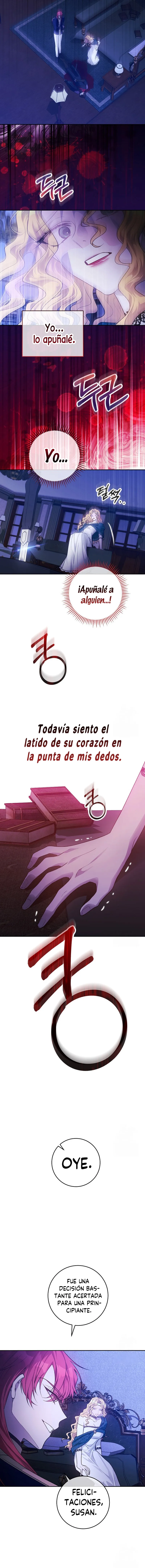 No hay contraataque del personaje secundario capítulo 18, página 14